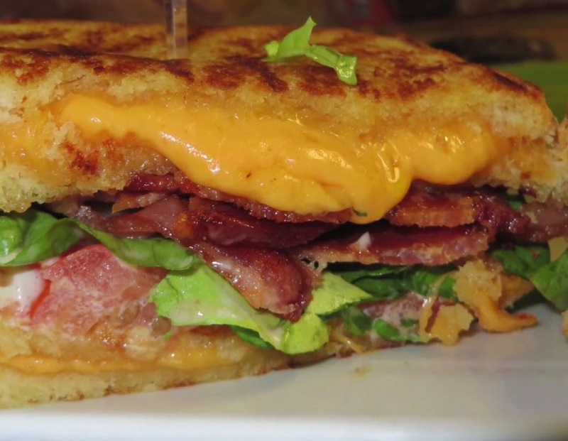 Grilled Cheese BLT Sandwich Recipe