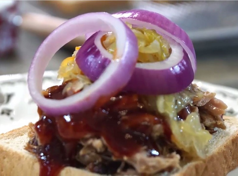 Open Faced Pulled Pork Sandwich Recipe